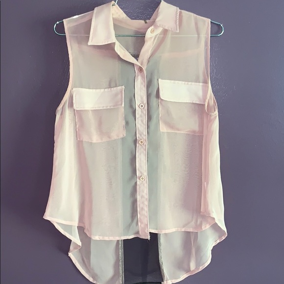 BLVD Tops - Women’s sheer tank